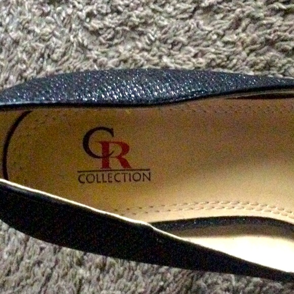 CR Collection Black Sparkly Heels - Picture 3 of 3